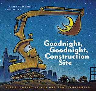 Cover Art for Goodnight, Goodnight, Construction Site