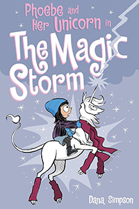 Cover Art for Phoebe and Her Unicorn in the Magic Storm