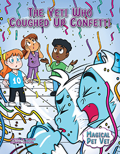 Cover Art for The Yeti Who Coughed Up Confetti