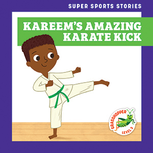 Cover Art for Kareem's Amazing Karate Kick