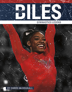 Cover Art for Simone Biles: Gymnastics Legend