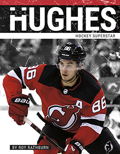 Cover Art for Jack Hughes: Hockey Superstar