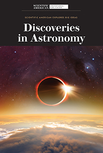 Cover Art for Discoveries in Astronomy