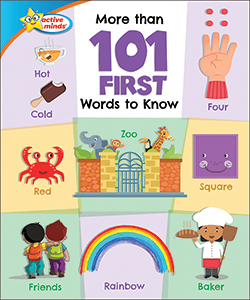 Cover Art for More than 101 First Words to Know