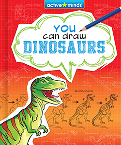 Cover Art for You Can Draw Dinosaurs