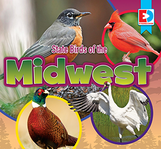 Cover Art for State Birds of the Midwest